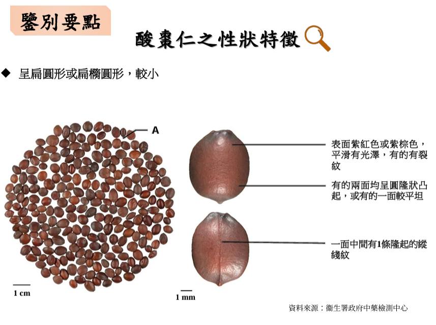 正品酸棗仁具養生安神的作用，可改善睡眠質素。