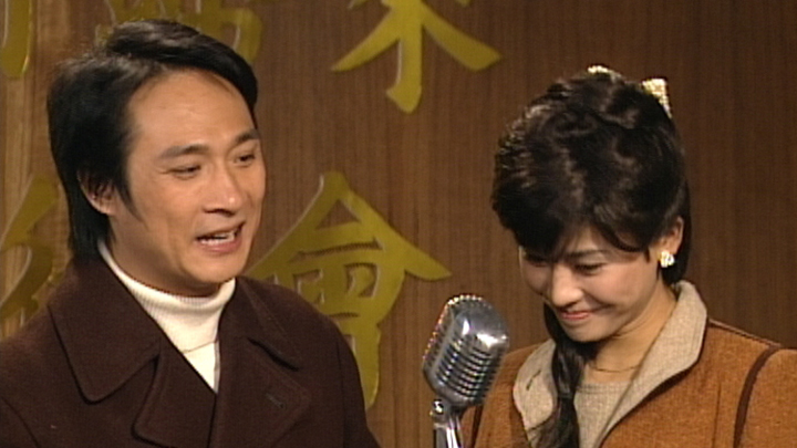 吳鎮宇在1997年《難兄難弟》飾演模仿謝賢的「謝源」，入型入格廣受好評！