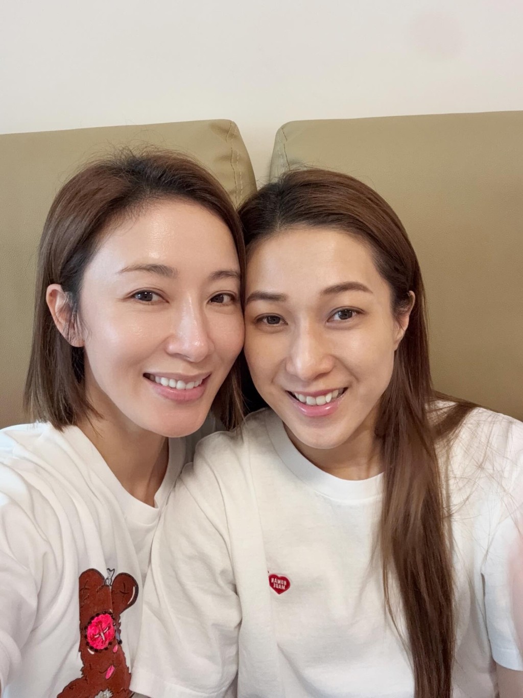楊茜堯與鍾嘉欣是多年好姊妹。 楊茜堯與鍾嘉欣是多年好姊妹。