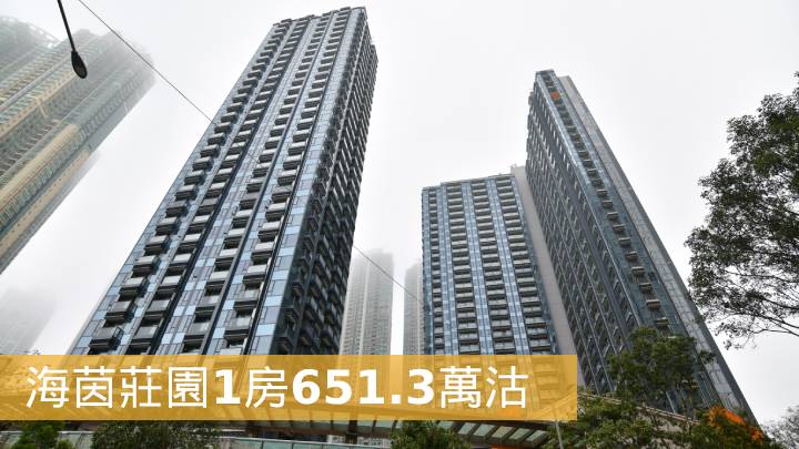 海茵莊園1房651.3萬沽