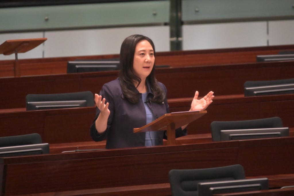 民建聯立法會議員葛珮帆認為今次修例內容十分全面。資料圖片 民建聯立法會議員葛珮帆認為今次修例內容十分全面。資料圖片