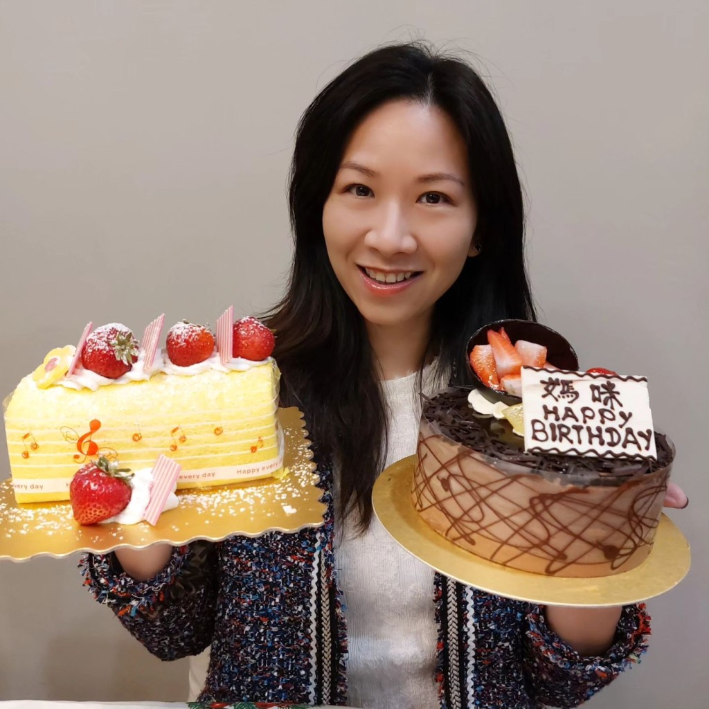 章志文的太太陈念君10月庆祝43岁生日。