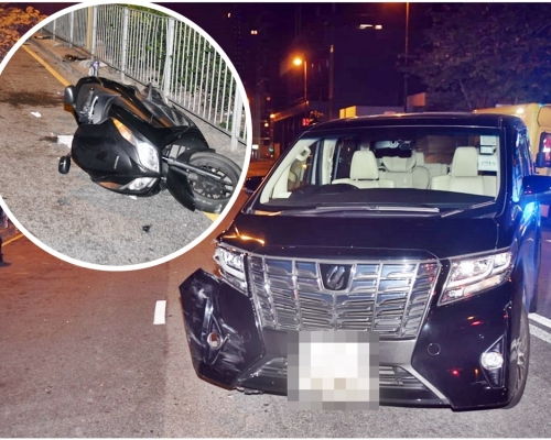 涉事七人車及綿羊仔（小圖）。