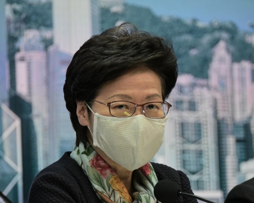 行政長官林鄭月娥。