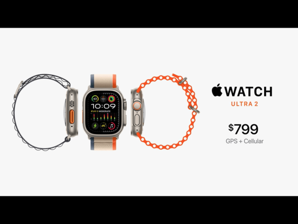Apple Watch Series 9及Apple Watch U2即日接受預訂，9月22日開售。