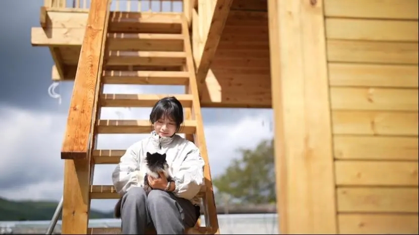 社恐女青宣宣收養126隻流浪貓。