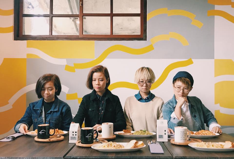 女子Indie Band雞蛋蒸肉餅角逐「最佳樂團」。
