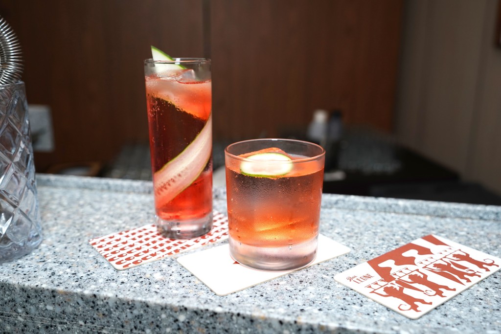 Bar Leone 調製招牌無酒精特調。 Bar Leone 調製招牌無酒精特調。