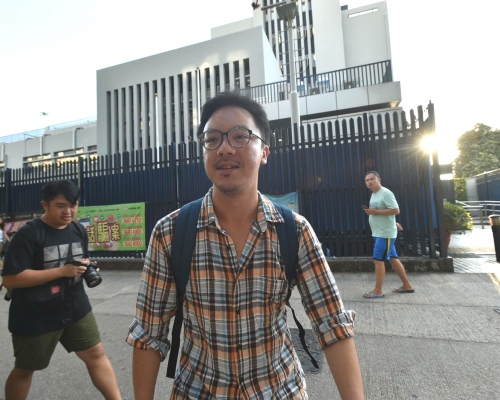 鍾健平與警方會面不歡而散。