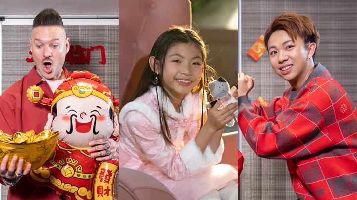 	占士丁丁學好廣東話開騷 Hazel要搣甩走音 梁煒謙重現6嚿腹肌博演戲