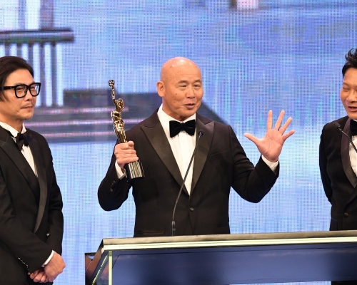 去年的第38屆香港電影金像獎頒獎典禮。資料圖片