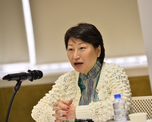 律政司長鄭若驊在北京進行禮節性拜訪。資料圖片