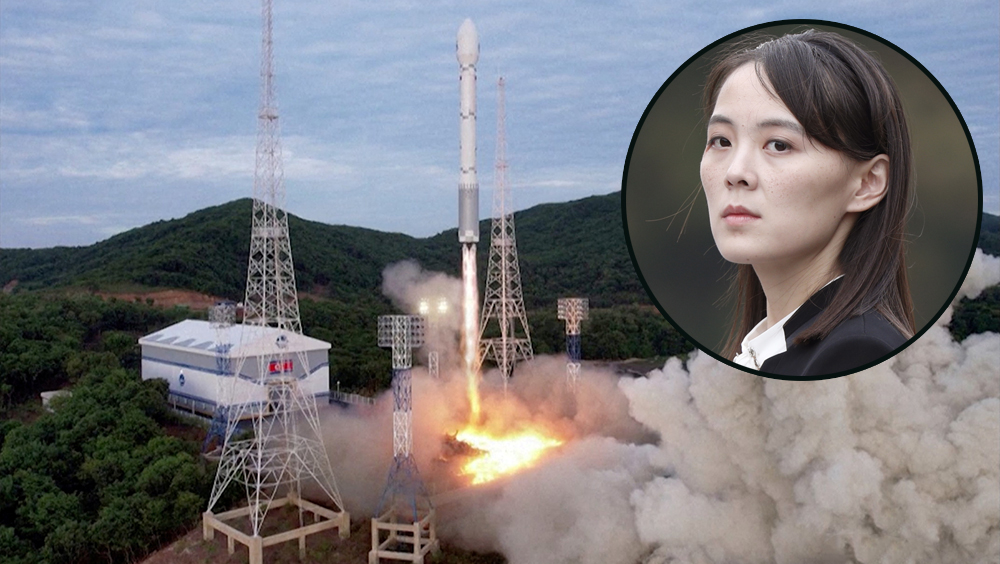 北韓官媒罕見公開衛星發射照，並承認發射失敗，金與正誓言必定再發射偵察衞星。AP