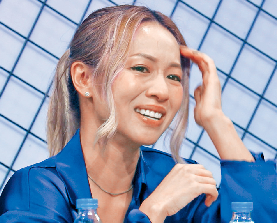 ■鄭融欣喜子涓有進步。