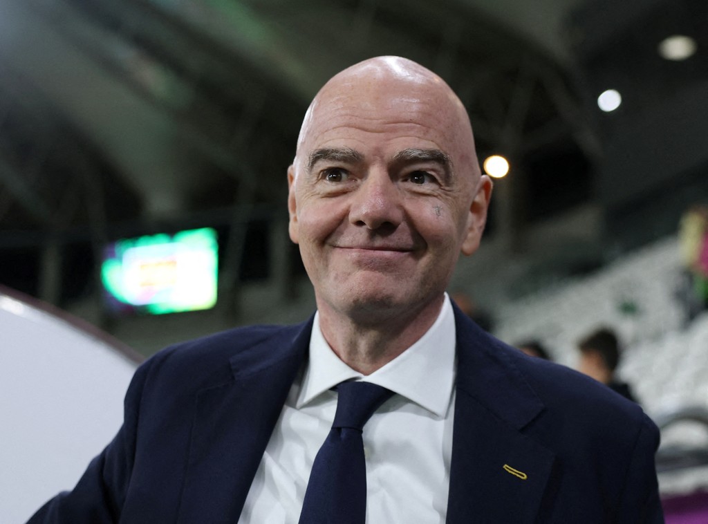 恩芬天奴在明年三月的FIFA主席选举连任可谓是大势已定。路透社