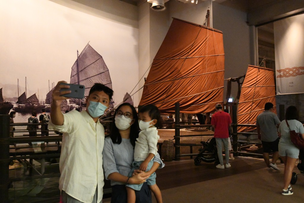 圖為市民參觀香港歷史博物館。資料圖片