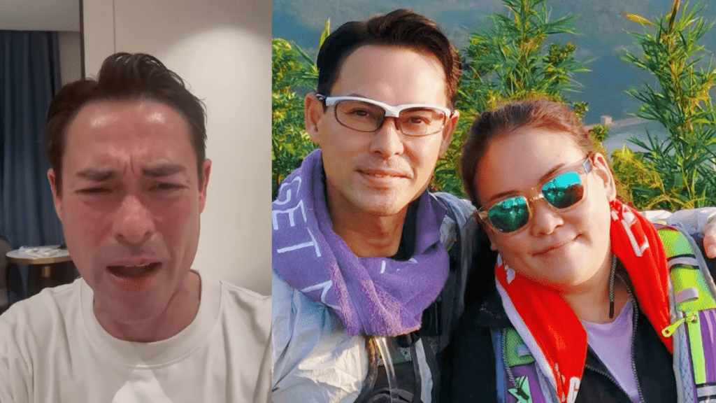 海俊傑喪妻後首露面  談及亡妻泣不成聲  稱每晚見到愛妻站身旁：我見到佢係笑