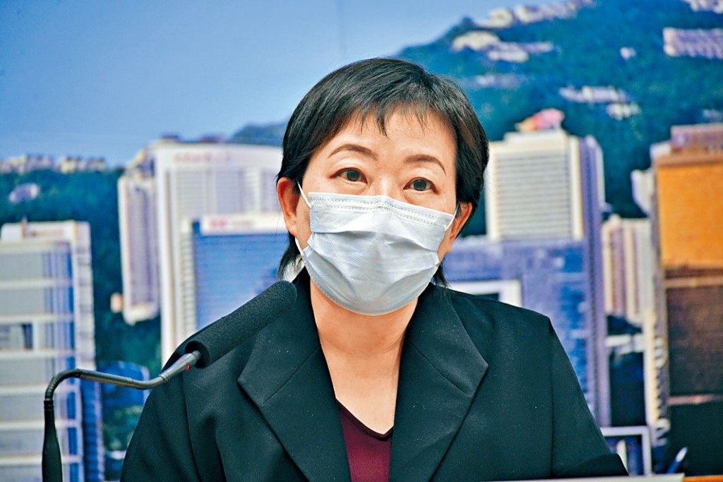 ■张竹君呼吁市民尽量留在家中，减少社交活动。