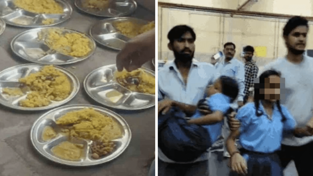 印度比哈尔邦（Bihar）发生严重校园食安意外。
