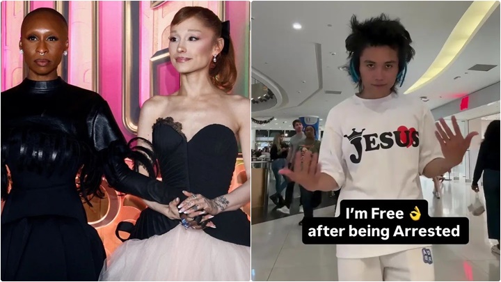 Cynthia 出席《魔法坏女巫2》首映爆粗回应Ariana受袭  网红Johnson 因「公共滋扰罪」判监9日