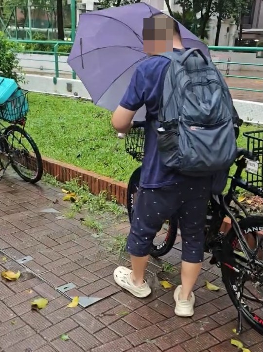 大叔敷衍：得得得得得。fb「粉嶺上水街坊交流區」截圖
