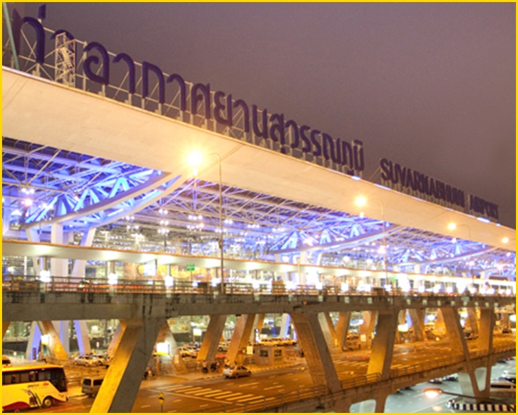 曼谷國際機場蘇凡納布(BKK,素汪那普)國際機場考慮設立該通道。