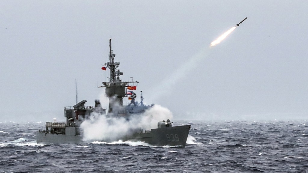 宜陽艦有3分1官兵須隔離。資料圖片