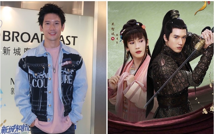 Kenny在內地拍攝古裝劇《長相守》有男、女裝造型。