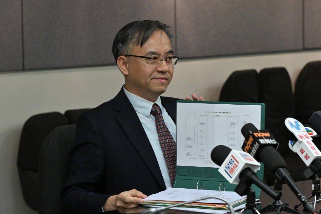 房委會財務小組委員會主席麥萃才。 房委會財務小組委員會主席麥萃才。