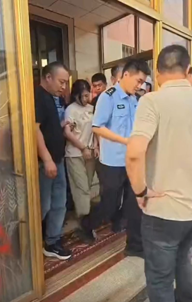 金昊母亲为儿子灭证被捕。