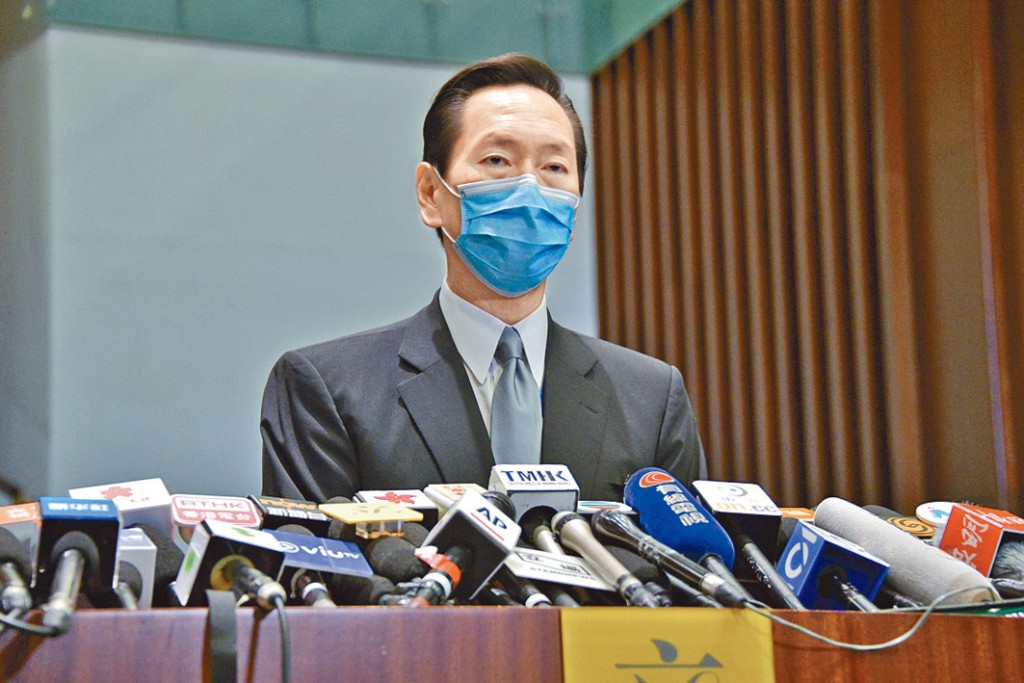 陳智思表示,藝術家會否觸犯法律,關鍵在於其背後目的。