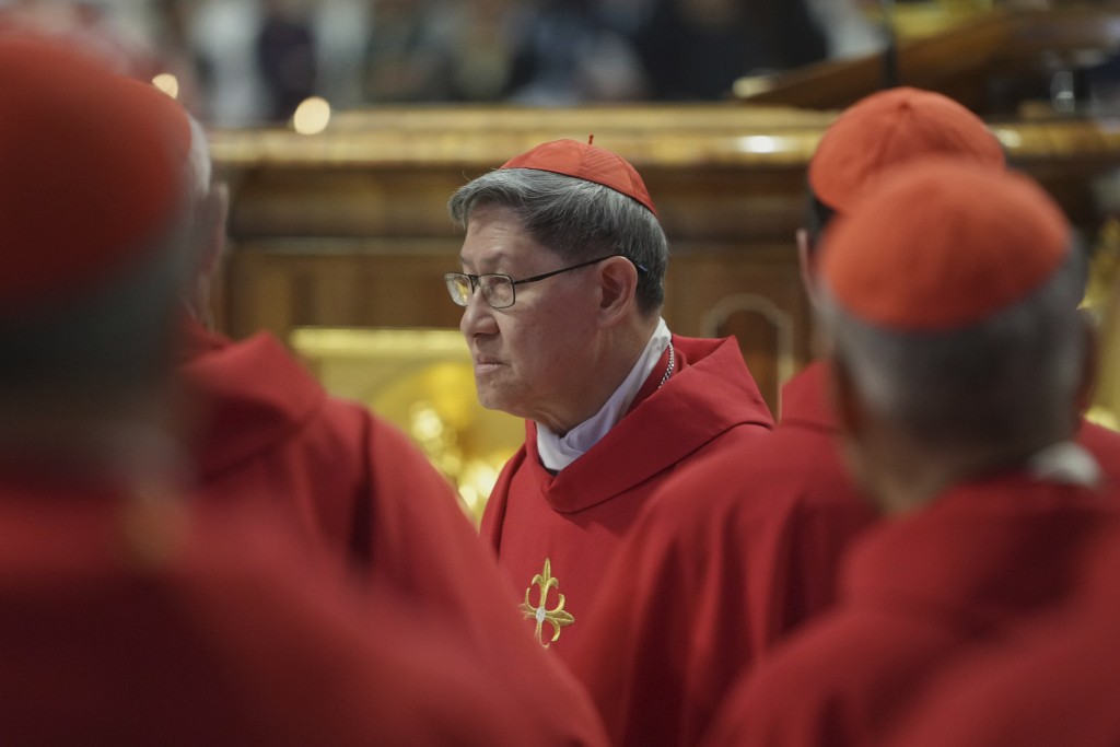 塔格萊領導名為福音傳播部的教廷部會。美聯社