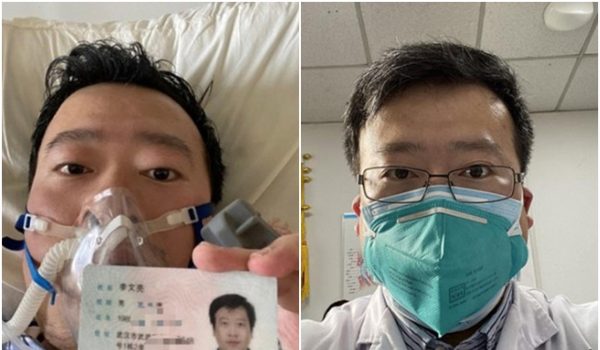 稱為最早揭露新冠疫情的「吹哨人」李文亮早前離世。 網圖