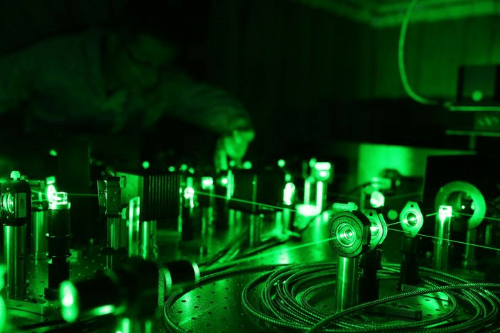 量子电脑实验室。