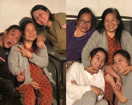梁家輝一家都對Delia好有愛，陪她度過這艱辛歲月。（ig圖片）