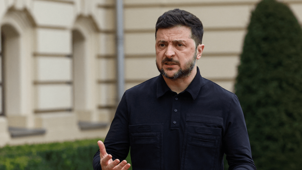 澤連斯基指烏克蘭能很快舉行選舉。路透社