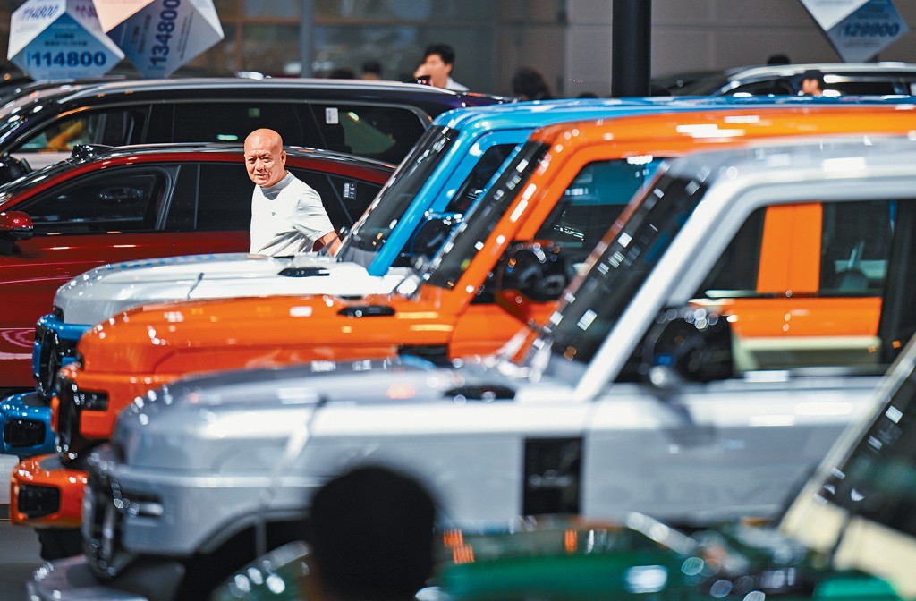 中國汽車在全球的競爭力提升。