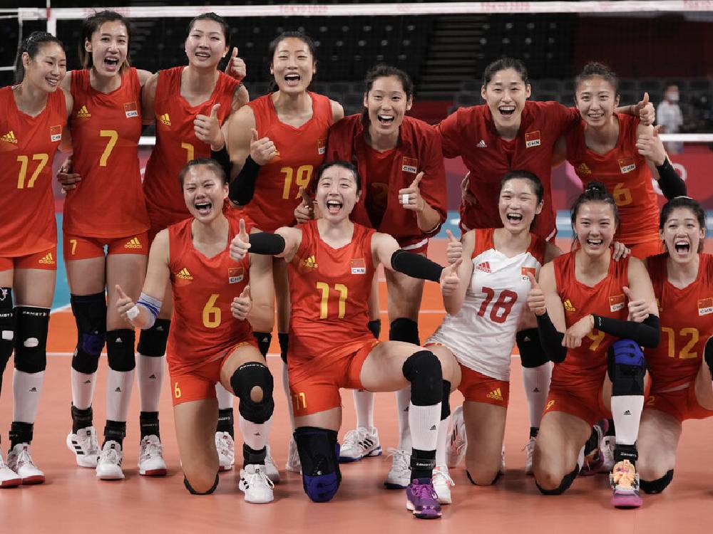 中國女排無緣出線8強。AP圖片