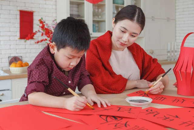迎農曆新年儀式1：教導孩子「做好準備」的重要性（圖片來源：PhotoAC）