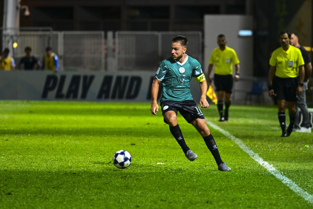 大埔伊高沙托尼接應隊友右路傳中傳，於禁區頂射入一球，為大埔先打開紀錄。