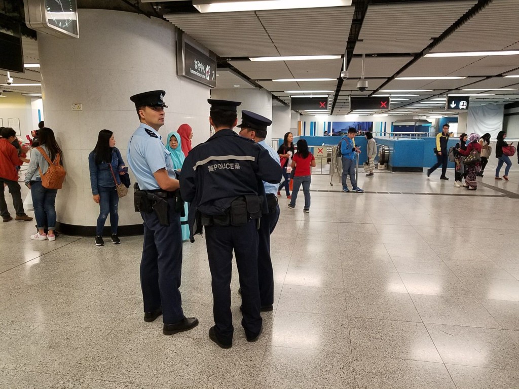 警方到場調查。