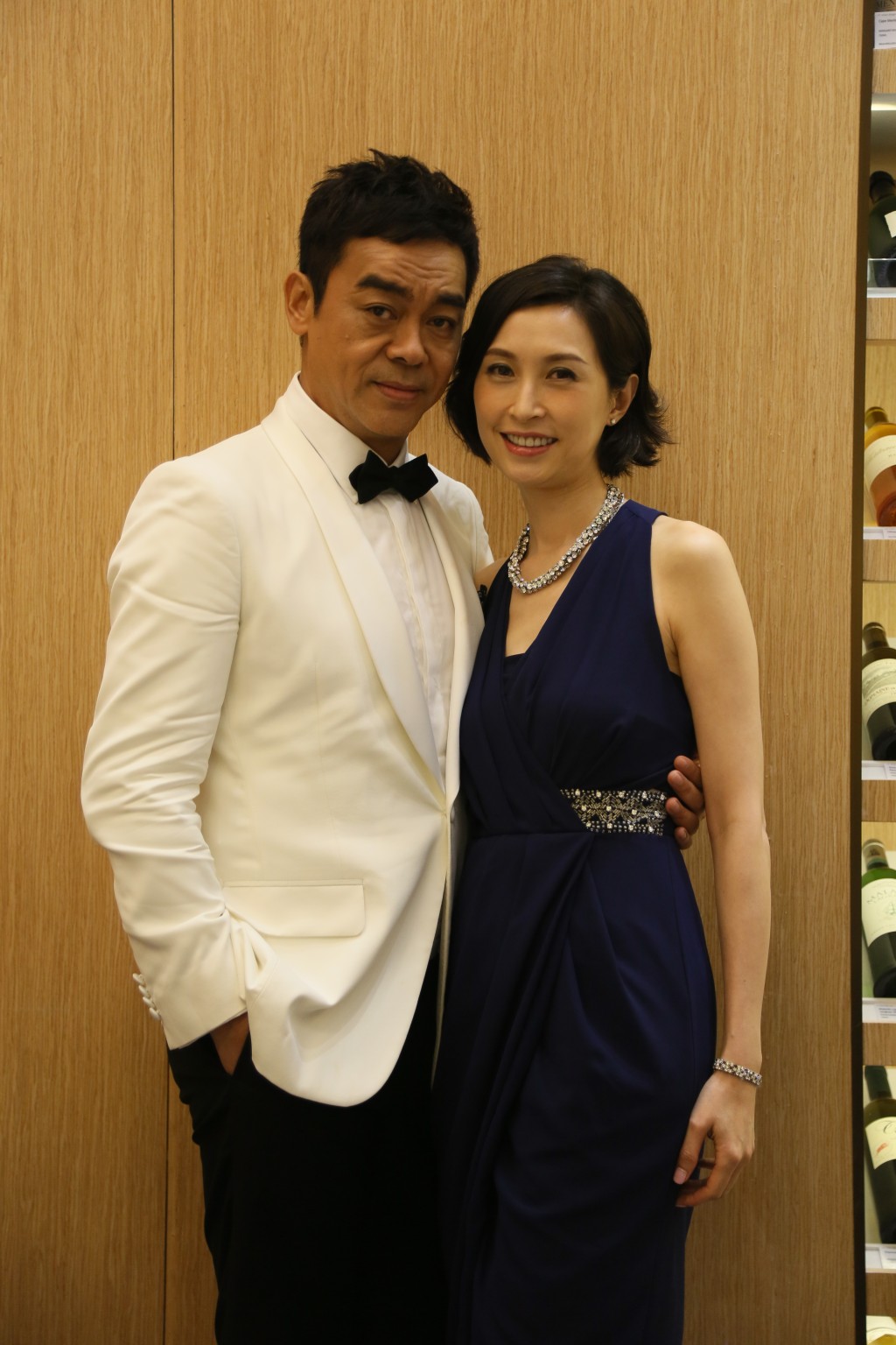 郭蔼明与刘青云是圈中模范夫妻。