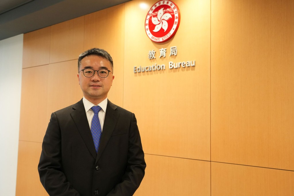 署理教育局局長施俊輝。 署理教育局局長施俊輝。