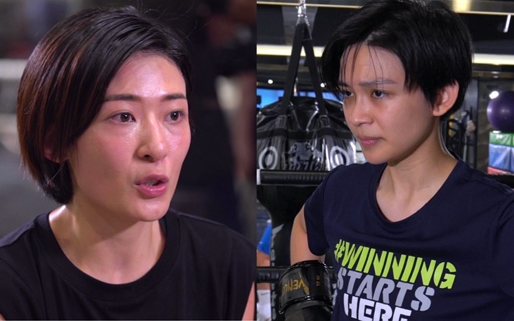 完成賽事後,李君妍更因被波波的熱誠感動紅了眼眶。