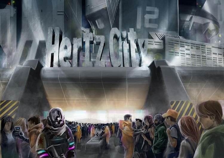 當中以Hertz City為NFT產品背景。