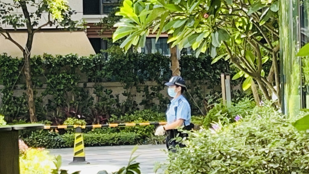 警員到場調查。