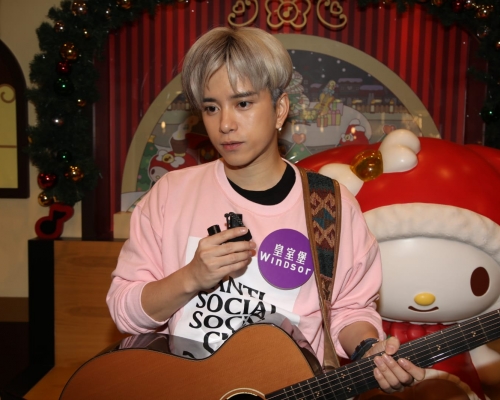 張彥博今年開過首個演唱會後，希望有更多歌曲作品才再開騷。