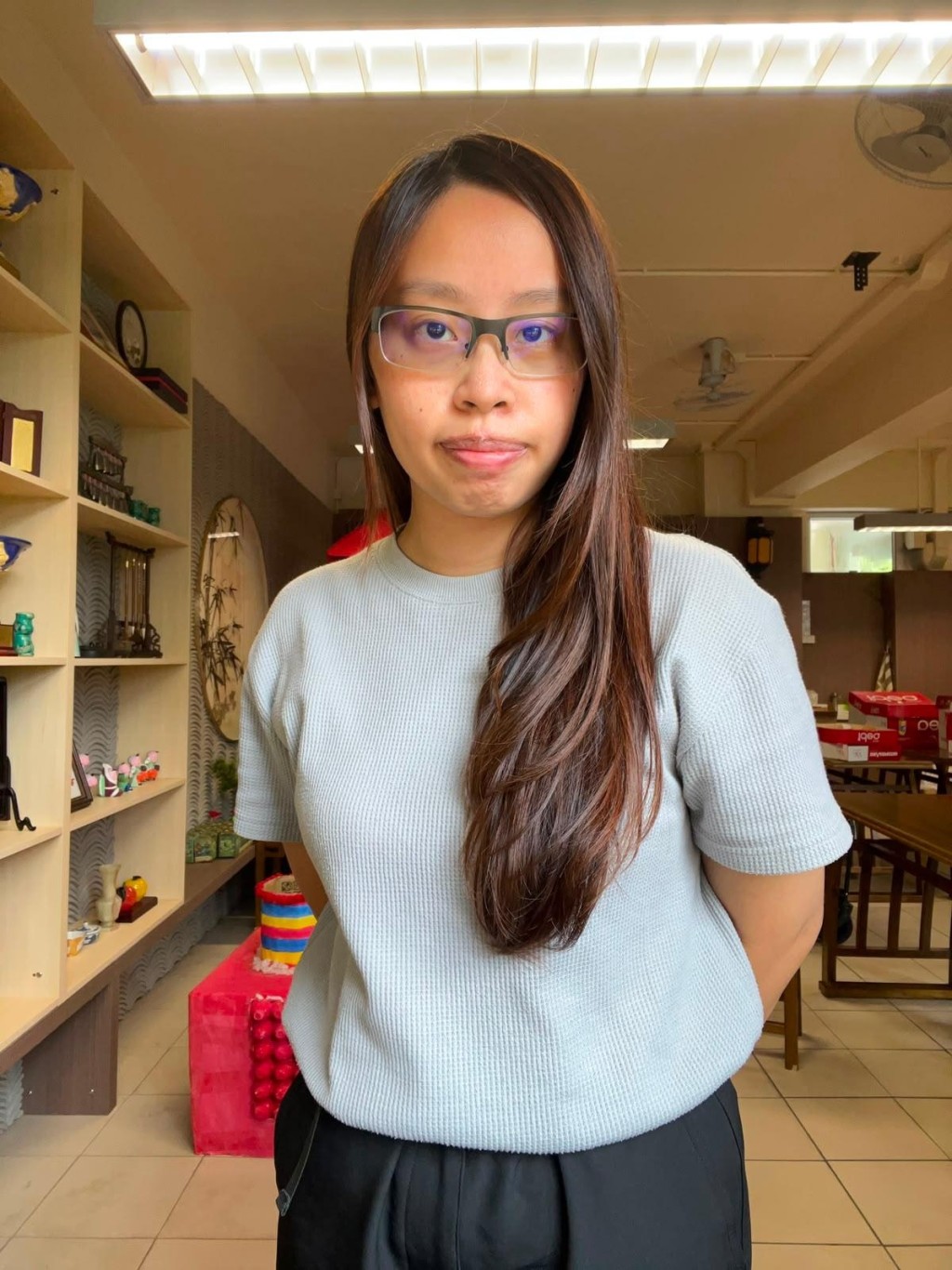 樂善堂梁黃蕙芳紀念學校鍾詩婷老師(圖片來源:受訪學校提供) 樂善堂梁黃蕙芳紀念學校鍾詩婷老師(圖片來源:受訪學校提供)