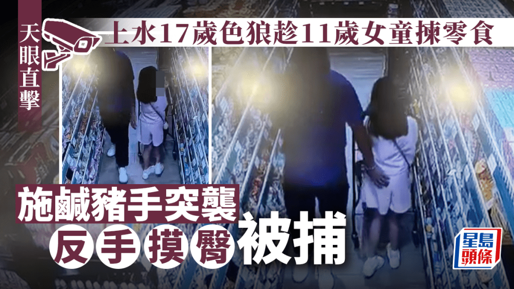 猥褻女童|11歲女童慘遭摸臀非禮 17歲非華裔淫狼斷正被捕