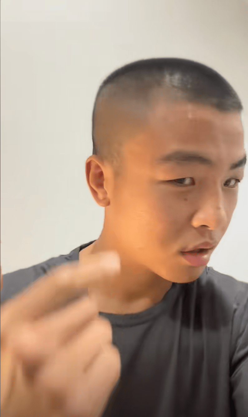 周潤琪在抖音上講述事發經過。周潤琪抖音截圖 周潤琪在抖音上講述事發經過。周潤琪抖音截圖